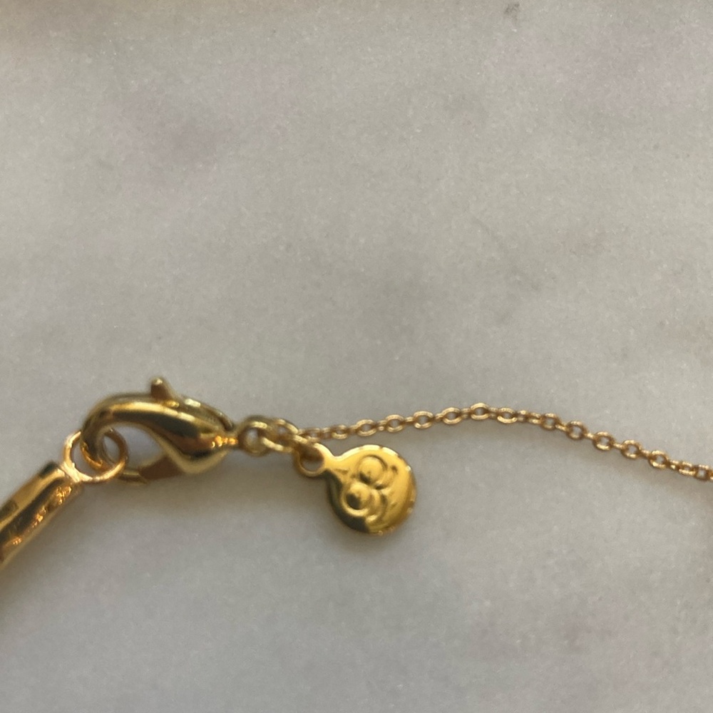 Gorjana gold and pyrite beaded bracelet - Picture 2 of 4